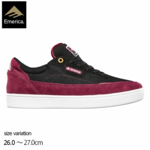 emerica GAMMA×INDEPENDENT BLACK/RED スニーカー エメリカ 靴 スケボー シューズ インディペンデント ガンマ