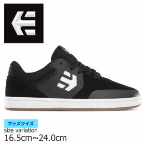 etnies エトニーズ スニーカー 靴 子供 スケボー KIDS MARANA BLK/GUM/WHT スケートボード ジュニア ベビー スケート 運動靴