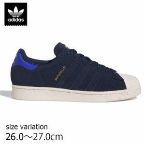 ADIDAS SKATEBOARDING スニーカー アディダス スケボー スーパースター 靴 (ID3365) SUPERSTAR ADV 24SS NVY/RBL スケートボード スケシ