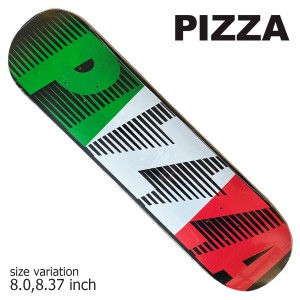 PIZZA TEAM SPEEDY BLACK 8.0 8.37 inch ピザ デッキ スケートボード スケボー