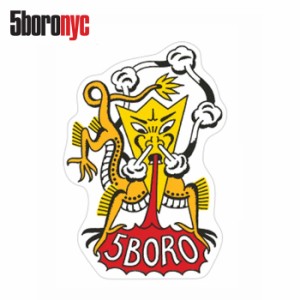 5BORO X.T.R DORAGON STICKER 2022 ファイブボロ 5B ステッカー