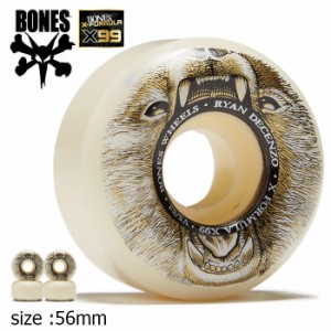 BONES ハード ウィール ボーンズ スケボー X-FORMULA DECENZO BEAR GRILLS 99A V5 52mm タイヤ パーツ スケートボード ギア ストリート 