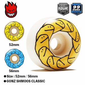 SPITFIRE スケボー スピットファイアー ウィール マーク・ゴンザレス F4 99D GONZ SHMOOS CLASSIC 52mm 56mm クラシック スケートボード 