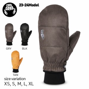 23-24 CRABGRAB CHOP MITT クラブグラブ GRY BLK TANチョップ グローブ 手袋 GLOVE ミトン 防水 スノーボード スノボー