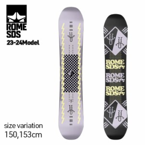 23-24 ROME ARTIFACT ローム アーティファクト 150cm 153cm SNOW BOARD スノーボード 板 フリーラン パーク グラトリ ツインチップ メン