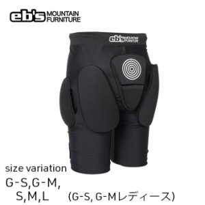 23-24 ebs SLIM PROTECT エビス スリムプロテクト BLACK スノーボード スノボ スキー プロテクター ショート メンズ ウィメンズ レディー