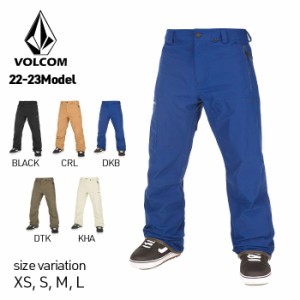 22-23 VOLCOM L GORE-TEX PANT ボルコム BLACK CRL DKB DTK KHA スノーウェア パンツ ゴアテックス スノボー スノーボード スキー 防寒 