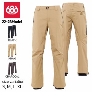 22-23 686 Standard Shell Pant ウェア パンツ BLACK KHAKI CHARCOAL スノーボード スノーウェア スノボー 防寒