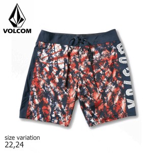 キッズ ユース 子供用 VOLCOM 4TH OF JULY MOD NVY 24 26 ヴォルコム ボルコム スイムウェア ボードショーツ サーフパンツ 水着 海パン 