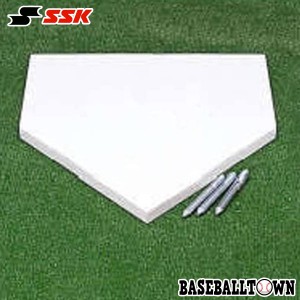 SSK 野球 ゴムホームベース 一般用 1枚 厚さ20mm YH20 