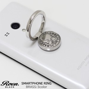 roen ロエン スマホリング スマホスタンド バンカーリング メンズ レディース アクセサリー  シルバー スカル ドクロ ガイコツ