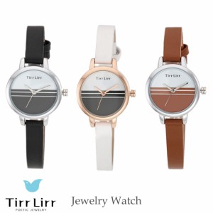 腕時計 時計 レディース 革ベルト 黒 白 茶 シルバー ピンク ゴールド TirrLirr ティルリル ギフト 韓国 ファッション ギフト プレゼント