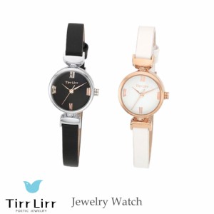 腕時計 時計 レディース 革ベルト 牛革 白 黒 シルバー TirrLirr ティルリル ギフト 韓国 ファッション クウォーツ ギフト プレゼント