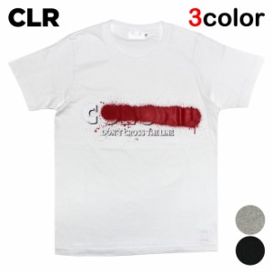 【セール】 シーエルアール Tシャツ メンズ レディース CLR 半袖 クルーネック 丸首 アート グラフィック S-XL [ 翌日お届け ] [ wt gy b