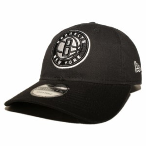 ニューエラ ストラップバックキャップ 帽子 NEW ERA 9twenty メンズ レディース NBA ブルックリン ネッツ フリーサイズ [ bk ]