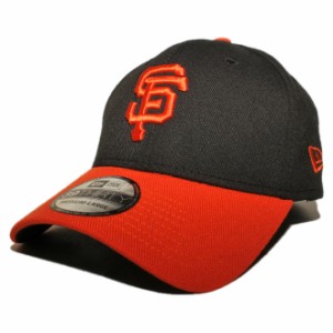 ニューエラ ベースボールキャップ 帽子 NEW ERA 39thirty メンズ レディース MLB サンフランシスコ ジャイアンツ S/M M/L L/XL [ bk ]