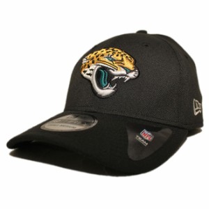 ニューエラ ベースボールキャップ 帽子 NEW ERA 39thirty メンズ レディース NFL ジャクソンビル ジャガーズ S/M M/L L/XL [ bk ]