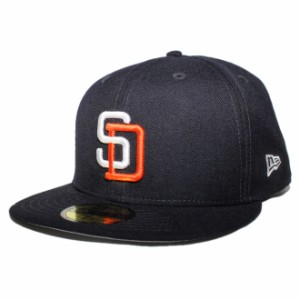 ニューエラ ベースボールキャップ 帽子 NEW ERA 59fifty メンズ レディース MLB サンディエゴ パドレス 6 3/4-8 1/4 [ nv ]