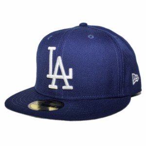 ニューエラ ベースボールキャップ 帽子 NEW ERA 59fifty メンズ レディース MLB ロサンゼルス ドジャース 6 3/4-8 1/4 [ bl ]