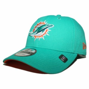 ニューエラ ストラップバックキャップ 帽子 NEW ERA 9forty メンズ レディース NFL マイアミ ドルフィンズ フリーサイズ [ lbe ]
