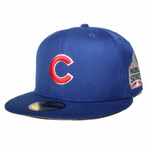 ニューエラ ベースボールキャップ 帽子 NEW ERA 59fifty メンズ レディース MLB シカゴ カブス 6 3/4-8 1/4 [ bl ]