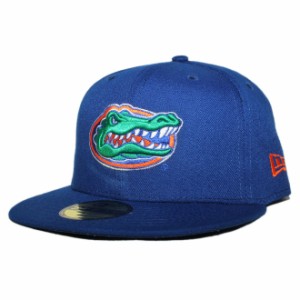 ニューエラ ベースボールキャップ 帽子 NEW ERA 59fifty メンズ レディース NCAA フロリダ ゲーターズ 6 3/4-8 1/4 [ bl ]