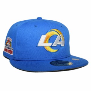 ニューエラ ベースボールキャップ 帽子 NEW ERA 59fifty メンズ レディース NFL ロサンゼルス ラムズ 6 3/4-8 1/4 [ bl ]