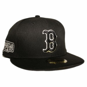 ニューエラ ベースボールキャップ 帽子 NEW ERA 59fifty メンズ レディース MLB ボストン レッドソックス 6 3/4-8 1/4 [ bk ]