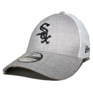 ニューエラ メッシュキャップ ベースボール 帽子 NEW ERA 39thirty メンズ レディース MLB シカゴ ホワイトソックス S/M M/L L/XL [ gy ]