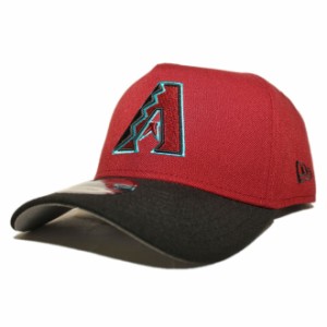 ニューエラ スナップバックキャップ 帽子 NEW ERA 9forty メンズ レディース MLB アリゾナ ダイヤモンドバックス フリーサイズ [ rd ]