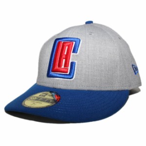 ニューエラ ベースボールキャップ 帽子 NEW ERA 59fifty メンズ レディース NBA ロサンゼルス クリッパーズ 6 3/4-8 1/4 [ gy ]