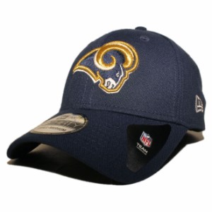 ニューエラ ベースボールキャップ 帽子 NEW ERA 39thirty メンズ レディース NFL ロサンゼルス ラムズ S/M M/L L/XL [ nv ]