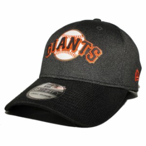 ニューエラ ベースボールキャップ 帽子 NEW ERA 39thirty メンズ レディース MLB サンフランシスコ ジャイアンツ S/M M/L L/XL [ bk ]