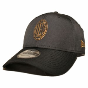 ニューエラ ストラップバックキャップ 帽子 NEW ERA 9forty メンズ レディース セリエA ACミラン フリーサイズ [ bk ]