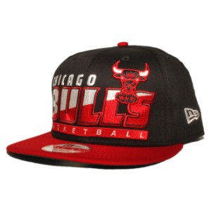 ニューエラ スナップバックキャップ 帽子 NEW ERA 9fifty メンズ レディース NBA シカゴ ブルズ フリーサイズ [ bk ]