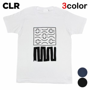 【セール】 シーエルアール Tシャツ メンズ レディース CLR 半袖 クルーネック 丸首 アート グラフィック S-XXL [ 翌日お届け ] [ wt bk 