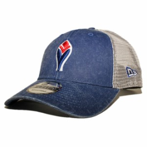 ニューエラ メッシュキャップ スナップバック 帽子 NEW ERA 9forty メンズ レディース MLB アトランタ ブレーブス フリーサイズ [ bl ]