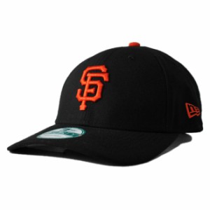 ニューエラ ストラップバックキャップ 帽子 NEW ERA 9forty メンズ レディース MLB サンフランシスコ ジャイアンツ フリーサイズ [ bk ]