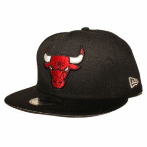 ニューエラ スナップバックキャップ 帽子 NEW ERA 9fifty メンズ レディース NBA シカゴ ブルズ フリーサイズ [ bk ]