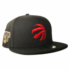 ニューエラ スナップバックキャップ 帽子 NEW ERA 9fifty メンズ レディース NBA トロント ラプターズ フリーサイズ [ bk ]