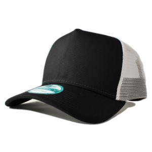 ニューエラ メッシュキャップ スナップバック 帽子 NEW ERA 9forty メンズ レディース 無地 シンプル フリーサイズ [ bk ]