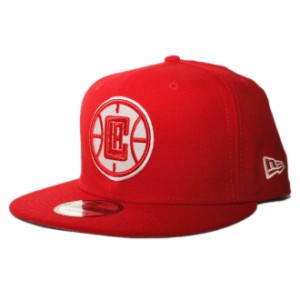 ニューエラ スナップバックキャップ 帽子 NEW ERA 9fifty メンズ レディース NBA ロサンゼルス クリッパーズ フリーサイズ [ rd ]