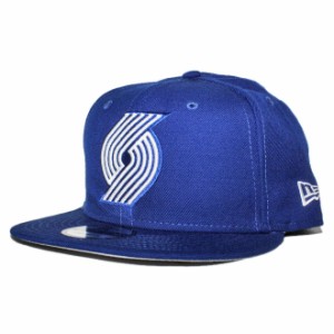 ニューエラ スナップバックキャップ 帽子 NEW ERA 9fifty メンズ レディース NBA ポートランド トレイルブレイザーズ フリーサイズ [ bl 