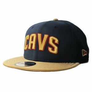 ニューエラ スナップバックキャップ 帽子 NEW ERA 9fifty メンズ レディース NBA クリーブランド キャバリアーズ フリーサイズ [ nv ]