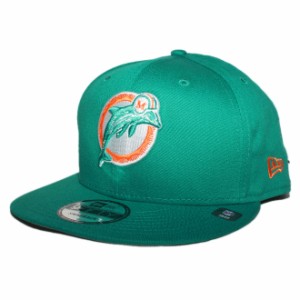 ニューエラ スナップバックキャップ 帽子 NEW ERA 9fifty メンズ レディース NFL マイアミ ドルフィンズ フリーサイズ [ lbe ]