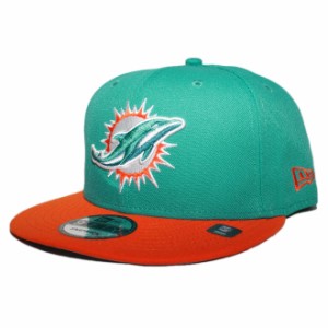 ニューエラ スナップバックキャップ 帽子 NEW ERA 9fifty メンズ レディース NFL マイアミ ドルフィンズ フリーサイズ [ lbe ]