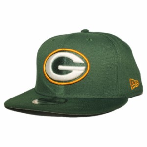 ニューエラ スナップバックキャップ 帽子 NEW ERA 9fifty メンズ レディース NFL グリーンベイ パッカーズ フリーサイズ [ gn ]