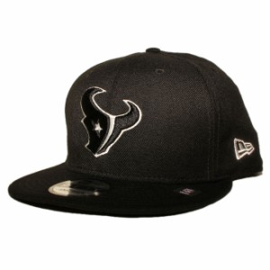 ニューエラ スナップバックキャップ 帽子 NEW ERA 9fifty メンズ レディース NFL ヒューストン テキサンズ フリーサイズ [ bk ]