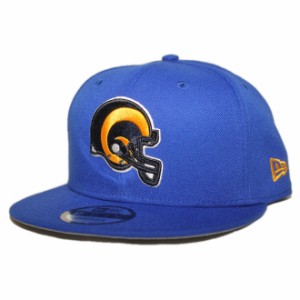 ニューエラ スナップバックキャップ 帽子 NEW ERA 9fifty メンズ レディース NFL ロサンゼルス ラムズ フリーサイズ [ bl ]