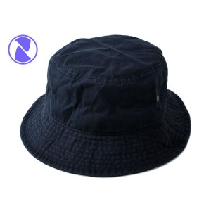 ニューハッタン バケットハット 帽子 メンズ レディース NEWHATTAN 1500 無地 シンプル S/M L/XL [ nv ]